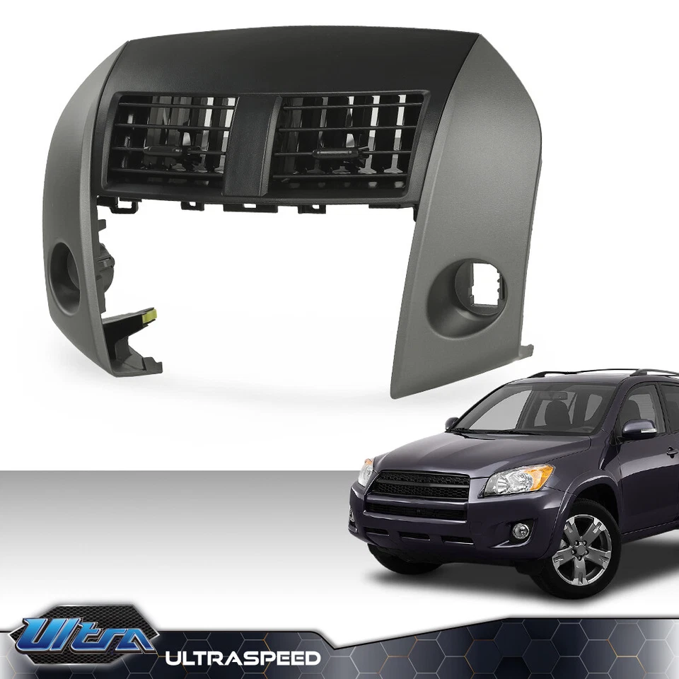 New Center AC Dash Vents Trim Bezels Fit For 2006-2012 Toyota RAV4 55663-42020 Foto 3 de 4