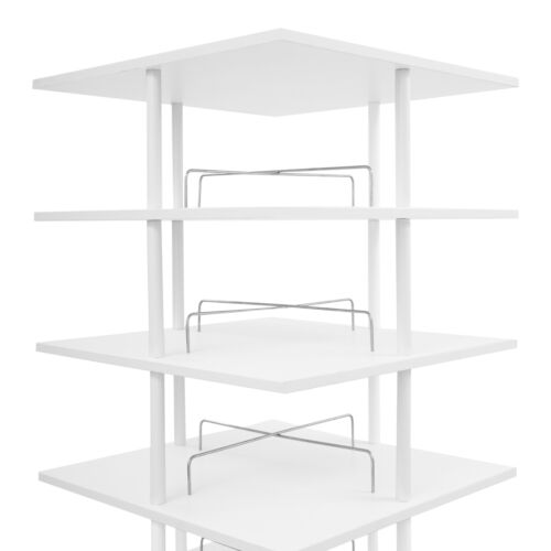 6-stufiges Schuhregal 360° drehbar Schuhregal Organizer Schuhständer - Bild 12 von 20