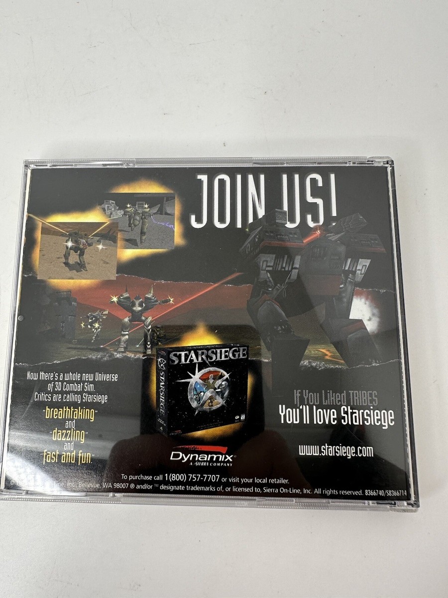 TRIBES 1998年 PCゲーム W95⁄98 英語版 ( #13307 ) TRIBE NINE」，10月15日