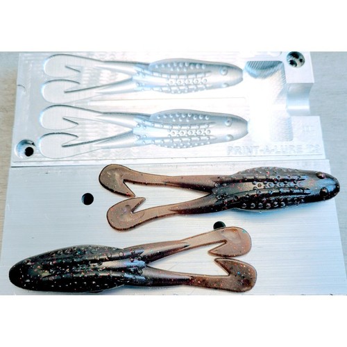 Moule Pour Leurres Souples Finess – 3 Tailles – DIY Pêche Carnassiers