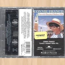 CONNIE FRANCIS Connie's Greatest Italian Hits CASSETTE TAPE Al-Di-La MAMA  0222