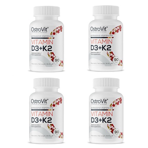 OSTROVIT VITAMINA D3 + K2 - 90 TAB - Apoyo al Sistema Inmunológico - Salud y Bienestar - Imagen 6 de 6