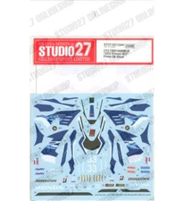 Studio27 1/12 CBR1000RR-R '2022 8Hours #33' Dress Up Decal for Tamiya kits