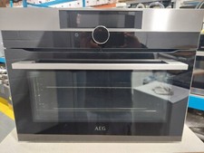 AEG KPK842220M Compact Pyrolytic Self Clean Oven In Stainless Steel #9061