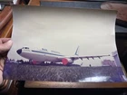 Original Air France A300 B2 Silver Photograph - February 27, 1974
