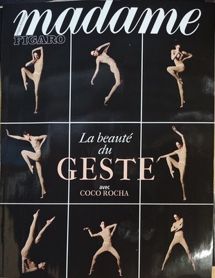 mag FIGARO MADAME DU 11 Oktober 2024 COCO ROCHA NEU