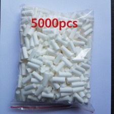 Pack of 5000pcs 6mm Cigarette Filters White Filter Tip Filters 2cm Filters