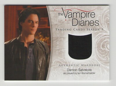 Vampire Diaries season 3 M-03 Ian Somerhalder - Damon wardrobe insert card