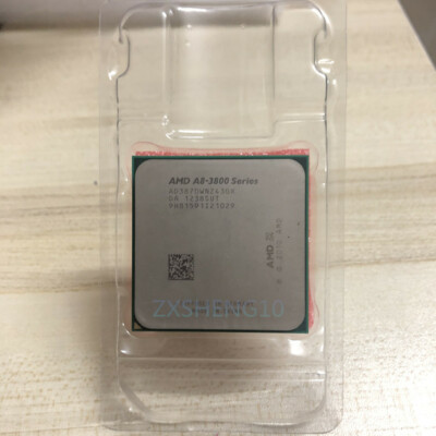 AMD A8-3870K CPU 3GHz Quad-Core 4M A8-Series AD3870WNZ43GX Socket FM1 Processor