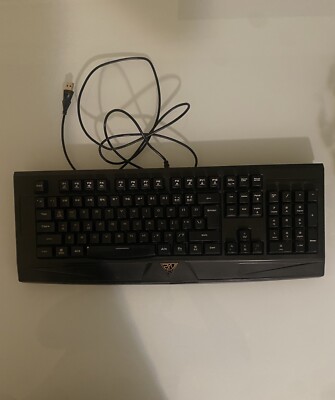 Gamdias ARES Wired Gaming Membrane Keyboard w/programmable RGB Lighting GKB6010