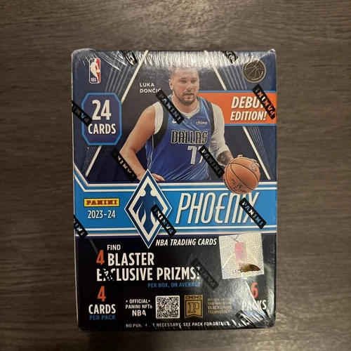 2023-24 Panini Phoenix Basketball Trading Card Factory Sealed Blaster Box