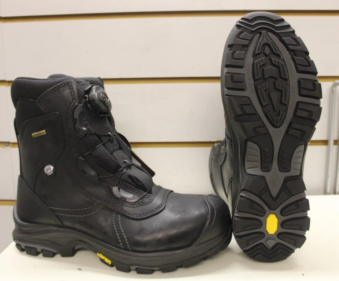 Grisport 74693 BOA Fastening Black Waterproof Steel Toe Safety Boots UK 4 EU 37