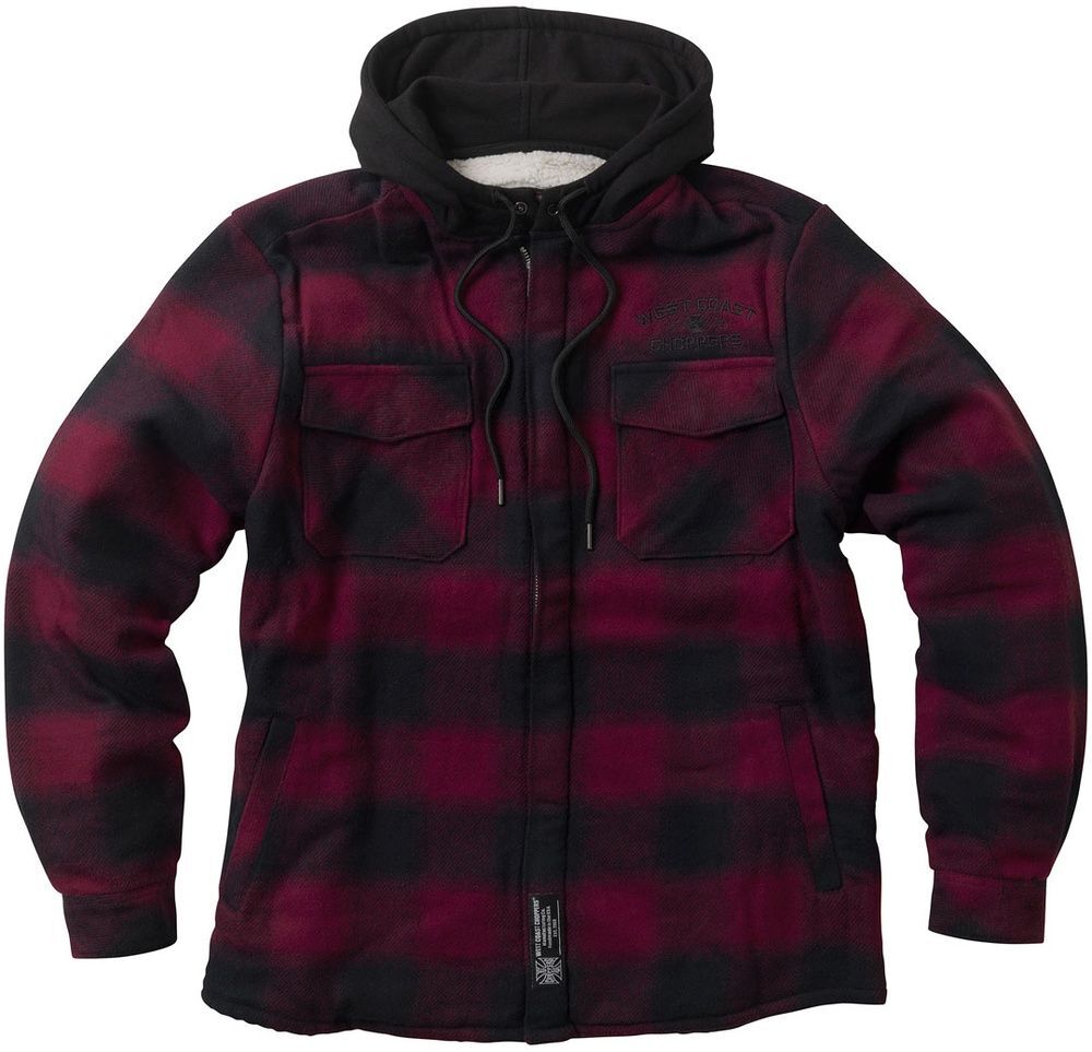 Фланелевая куртка Herren Jacke Hell Bent от WCC West Coast Choppers WCCJS168RD