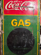 Very Rare 1932 Coca-Cola Gas Today Sign - 55