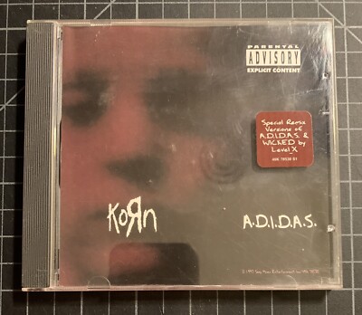 NEW - A.D.I.D.A.S. [Maxi Single] by Korn (CD, 1997, Immortal) VeryCleanDisc