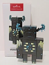 NEW Hallmark Ornament 2023 Minecraft Warden Magic Light B31
