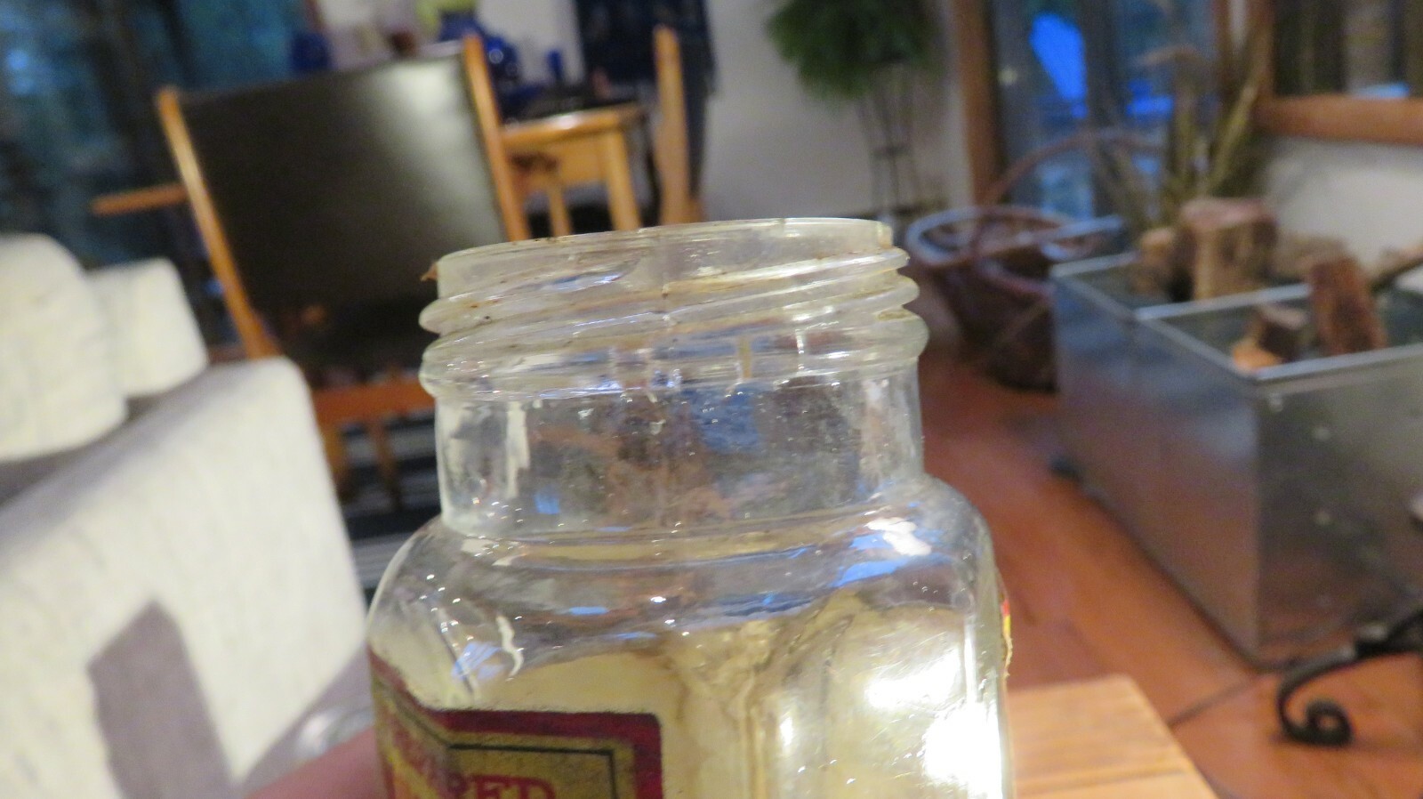 RARE PAPER LABEL THE ROYAL DUTCH MUSTARD COMPANY PREPARED MUSTARD JAR