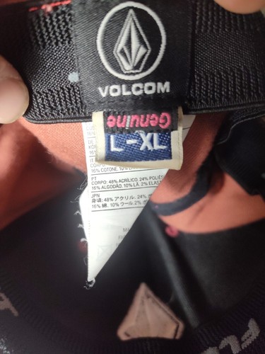 Volcom Baseball Cap Mens Sz L/XL Stretch FlexFit Logo - Picture 5 of 6