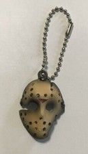 Friday the 13th Part 9 Jason Vorhees Hockey Mask Keychain Rear View Mirror Hang 