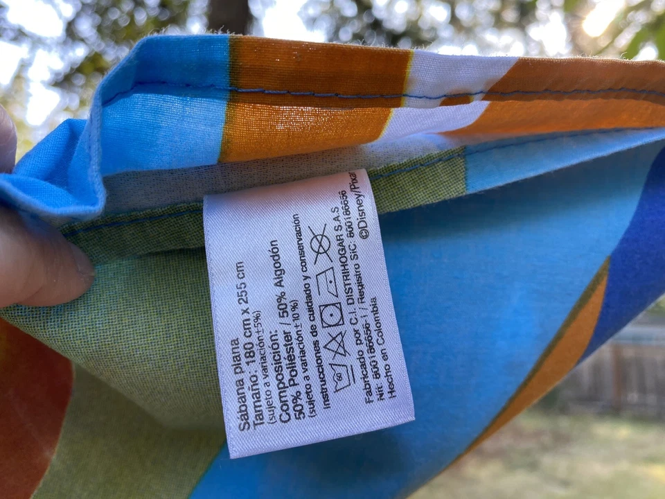 Disney Pixar Finding Dory 2016 hoja plana doble - Nemo Hank Bailey Destiny Bright Foto 4 de 4