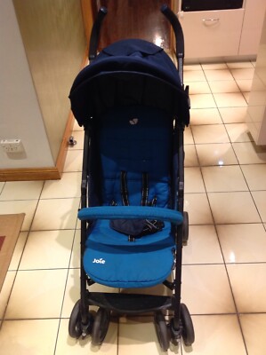 joie blue stroller