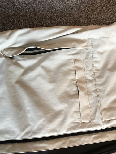 MARKS AND SPENCER BLUE HARBOUR BEIGE GILET JACKET SIZE MEDIUM - Foto 8 di 11