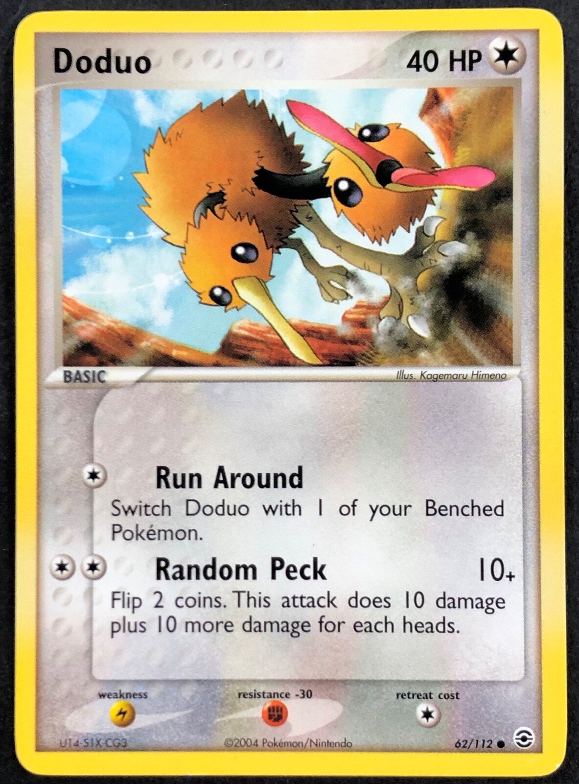Pokemon Card Doduo (EX FireRed LeafGreen) 62/112 NEAR MINT Non-Holo Common TCG!!
