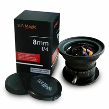 SLR Magic 8mm f/4.0 Lens for Micro Four Thirds M4/3 Cameras Panasonic Olympus