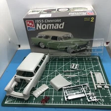 C NOTE FOB 55 Chevy Nomad Wagon Hard BODY W GLASS Slot Car? 1:25 LBR Model Parts