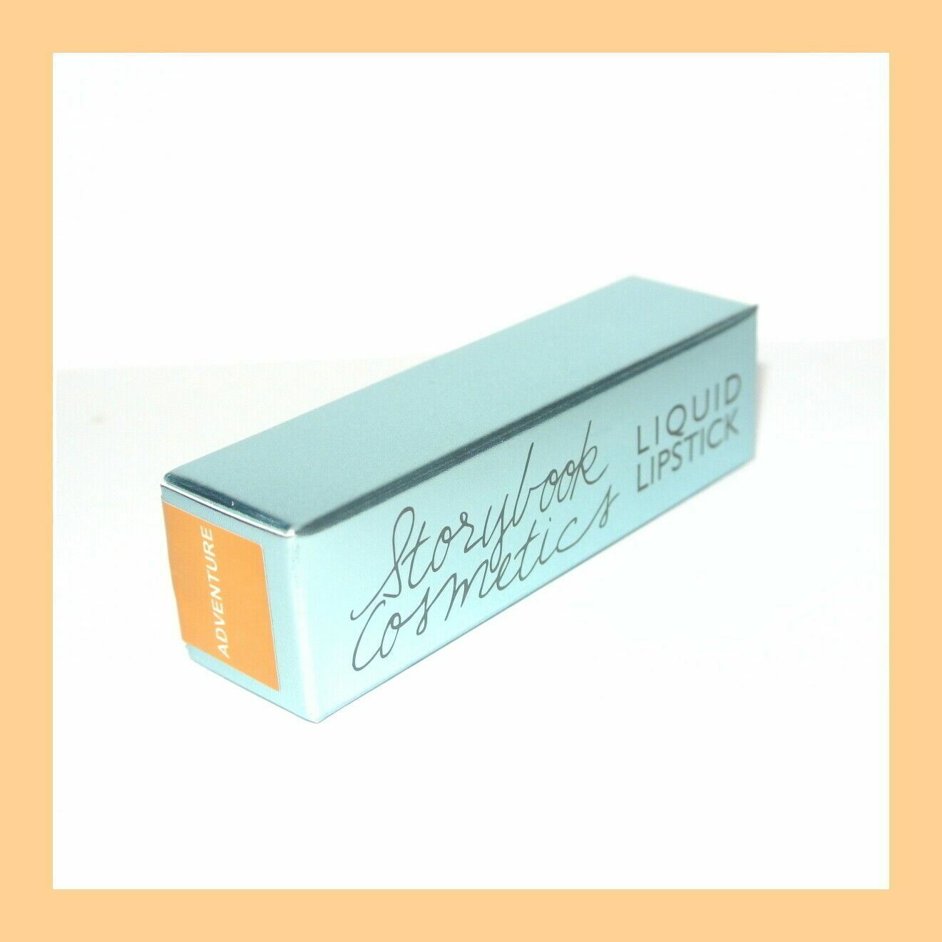 Жидкая помада Storybook Cosmetics Adventure Gold Metallic в натуральную величину Новая