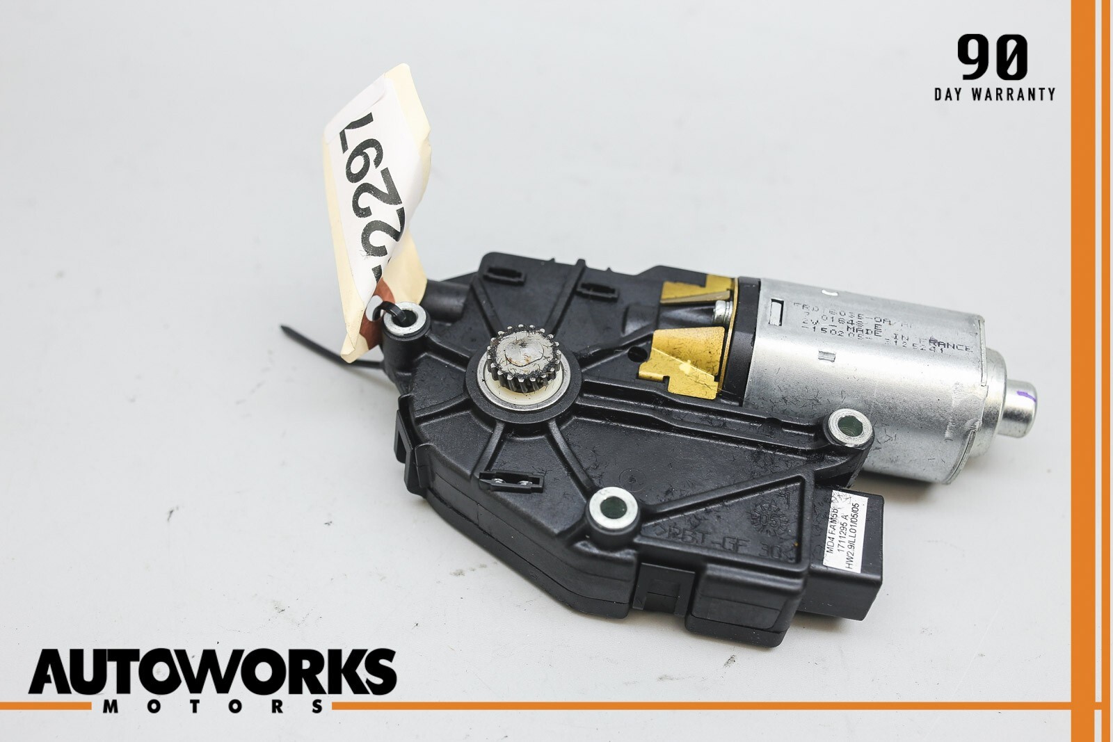 03-13 Maserati Quattroporte M139 Moonroof Sunroof Sun Roof Motor 6117026A OEM