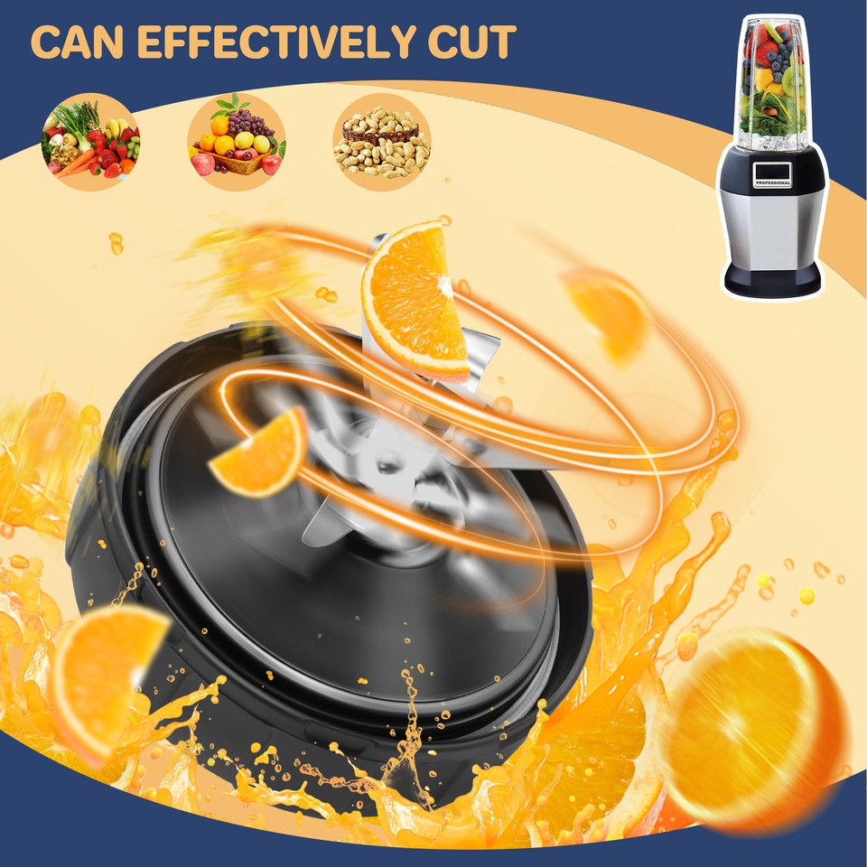 7 Fins Blender Blade Part Juicer Case Mixer Spare Assembly Replacement