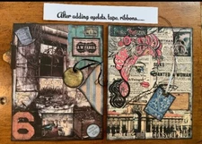 Copacabana printable DIGITAL download Junk Journal Ephemera Kit