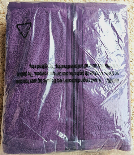 TEK GEAR SHERPA MIXED-MEDIA ZIP FRONT VEST WOMEN'S PLUS SIZE 3X **NEW IN PKG!** - Picture 8 of 8