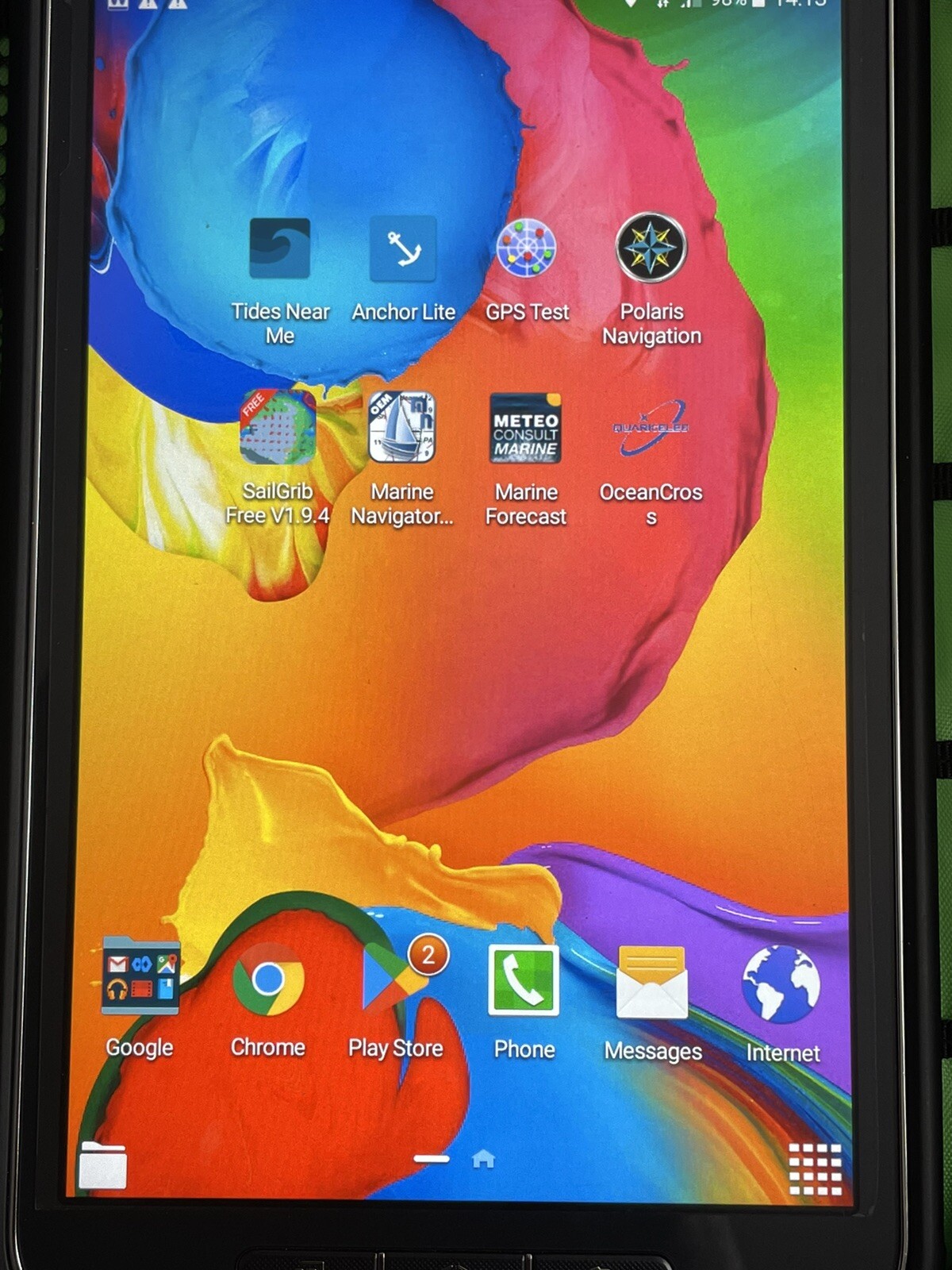 samsung 8 inch android tablet World Navigation Charts/and Plotter In