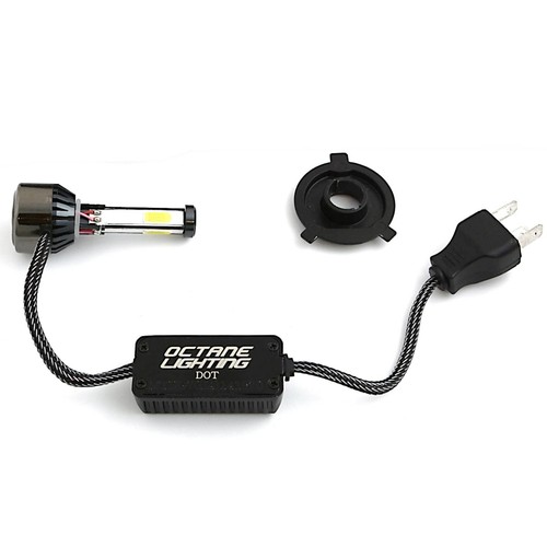 H4 HID SMD COB LED Bombilla Faro Bajo/Alto haz 6000K 4000LM Juego de 4 5-3/4" - Imagen 5 de 12