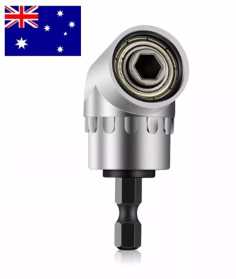 Right Angle Drill Adapter Attachment Impact Driver Extension Hex