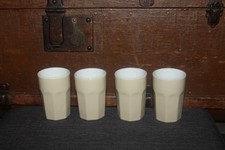 ASA Selection 4 Becher Espresso beige Caffee tiamo Espressotassen achteckig 8 cm