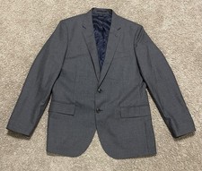 J.Crew Ludlow 2 Pcs Suit Gray Italian Cashmere Jacket Blazer 42R Pants 35X32