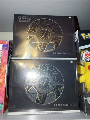 Pokemon TCG: Sword & Shield: Elite Trainer Box Plus - Zamazenta Sealed New