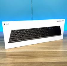 CZUR TouchBoard Pro Wireless Compact Keyboard w/ Built-In Touchpad, Black QWERTY