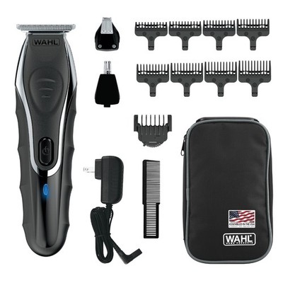 Wahl Aqua Blade  Rechargeable Wet/Dry Lithium-Ion Deluxe Beard Trimmer for Me...