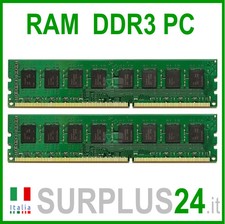 KIT RAM 16Gb (2x8Gb) PC3L-12800U DDR3L 1600Mhz 1,35v 240pin x DESKTOP No Ecc