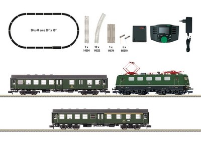 Minitrix / Trix N 11166 - Digital-Startpackung ''Personenzug'', Sound   Neuware