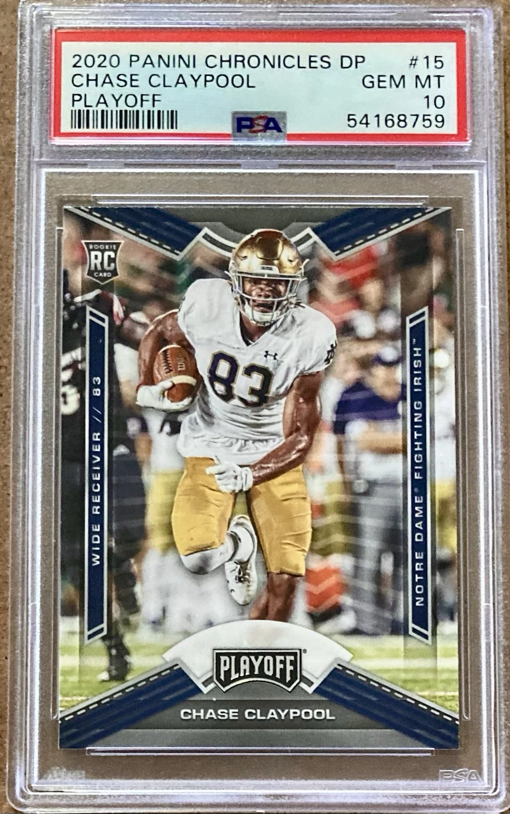 Chase Claypool Panini Chronicles Draft Picks Playoff #15 Base