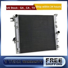 3Rows All Aluminum Radiator For 2007-2017 Jeep Wrangler JK 3.6L 3.8L V6 (AT) New