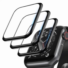 Apple Watch Screen Protector 9D HD Full Coverage Nano-Coated Tempered Glass