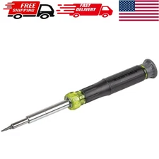 Klein 14-in-1 Electronic Precision Screwdriver with Cushion Grip - Black/Yellow