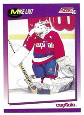 MIKE LIUT 1991-92 SCORE CARD NEAR MINT CONDITION