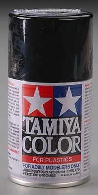TAM85006 TS-6 MATT BLACK SPRAY PAINT 100ML